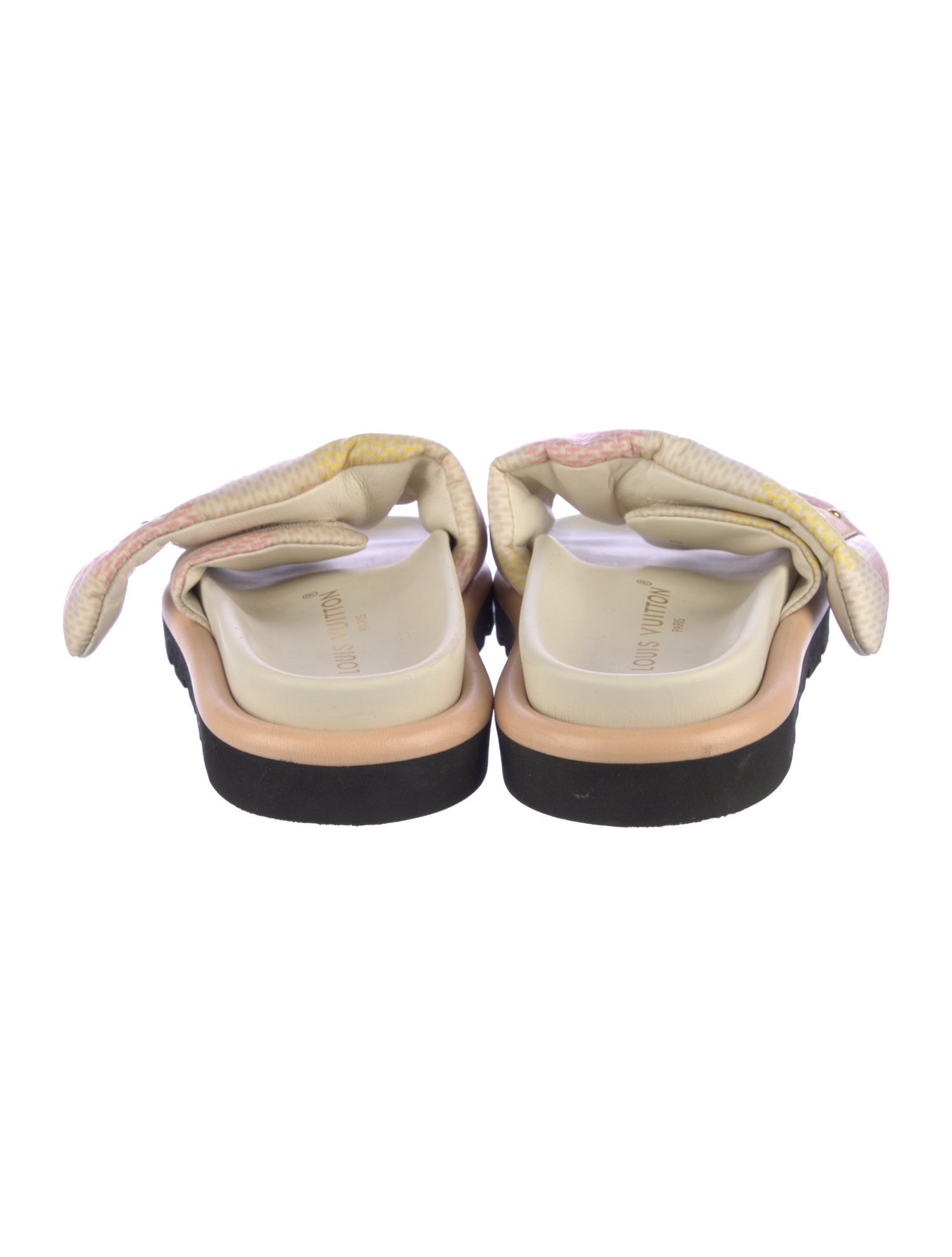 Louis Vuitton Nylon Printed Slides